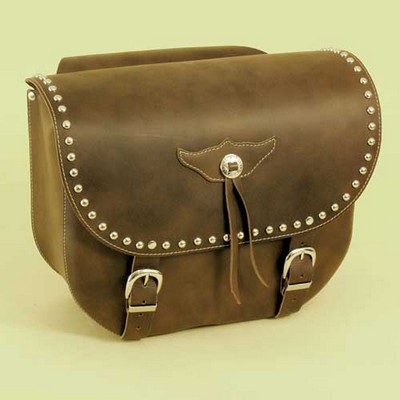 SPAAN Alforjas tachuelas (juego) Piel marron 40x30x15 SPAAN Alforjas tachuelas (juego) Piel marron 40x30x15