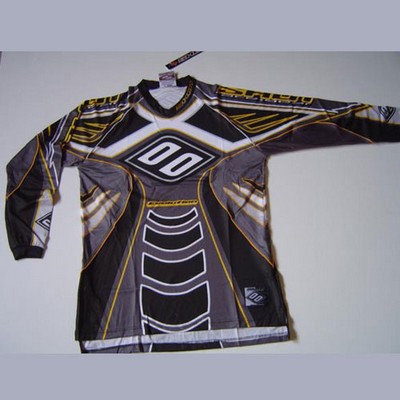Camiseta cross-enduro shot evolution negro y amari