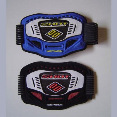 Faja cinturon shot para enduro-cross negro y azul
