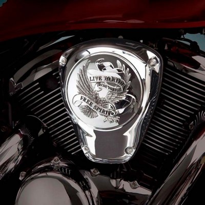 Tapa filtro aire custom FreeSpirit para Kawasaki vulcan VN900 Tapa filtro aire custom FreeSpirit para Kawasaki vulcan VN900