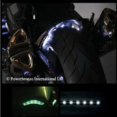 Leds de colores para adorno de la moto marca Power
