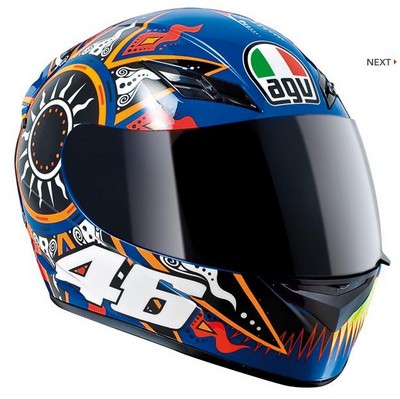 CASCO K-3 ROSSI MOTO GP AGV
