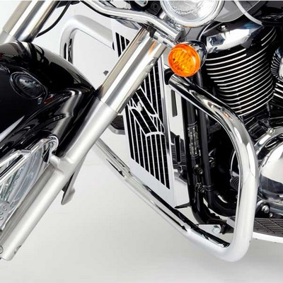 Defensa custom de acero inox para SUZUKI INTRUDER 800 Defensa custom de acero inox para SUZUKI INTRUDER 800