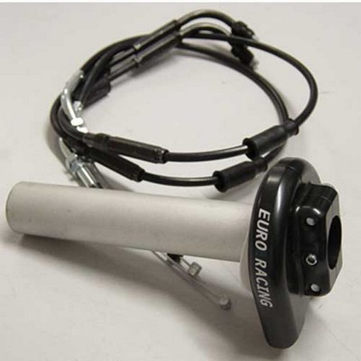 EURORACING Puño de gas rápido de aluminio. Específ
