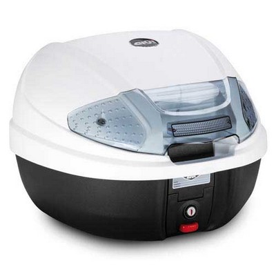 GIVI Maleta baúl Monolock ML con tapa blanca y cat