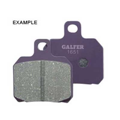 GALFER, pastillas de freno PREMIUM composición org