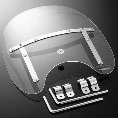 Parabrisas universal custom para manillares de 22 