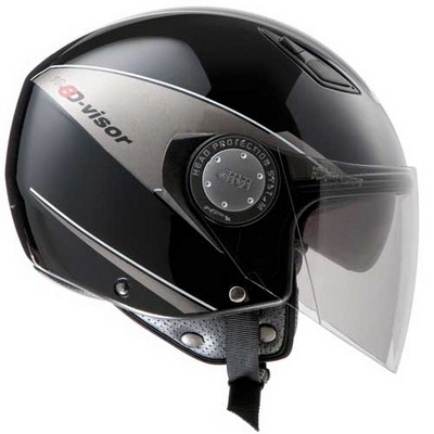 GIVI Casco Demi Jet 10.6 D-Visor casco para moto d