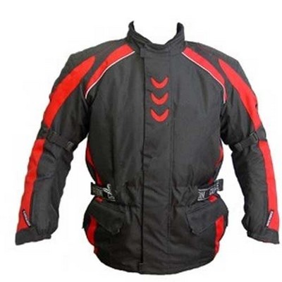 Chaqueta Halcón negro-rojo unisex de alta gama