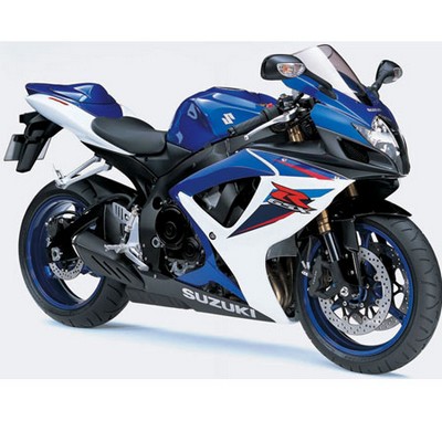 CARENADO EN ABS Y PP SUZUKI GSXR600 AÑO 2007 NEGRO