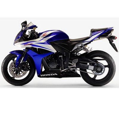 CARENADO EN ABS Y PP HONDA CBR600 AÑO 2007 BLANCO-