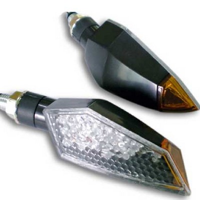 INTERMITENTES DE MOTO ITR DE LEDS UNIVERSAL NEGRO 