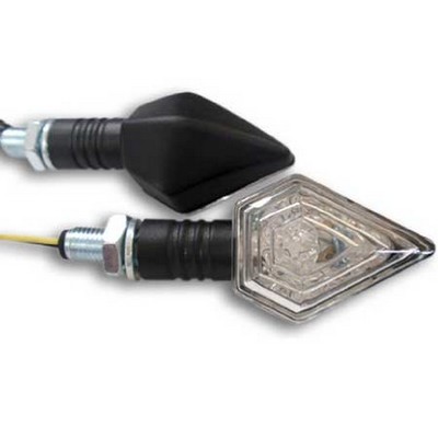 INTERMITENTES DE MOTO ITR DE LEDS UNIVERSAL  NEGRO