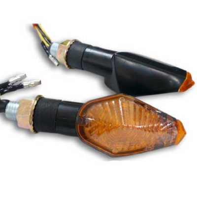 INTERMITENTES DE MOTO ITR DE LEDS UNIVERSAL NEGRO 