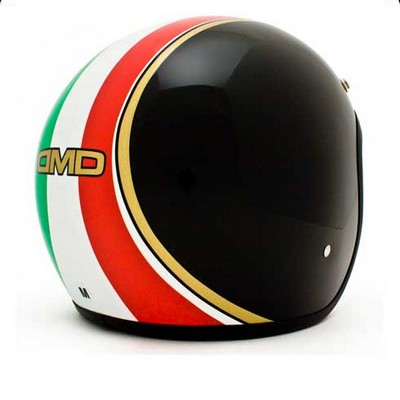 DMD Casco diseño clásico vintage modelo Italia bla