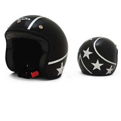DMD Casco diseño clásico vintage modelo Stunt-Star