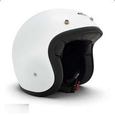 DMD Casco diseño clásico vintage color blanco
