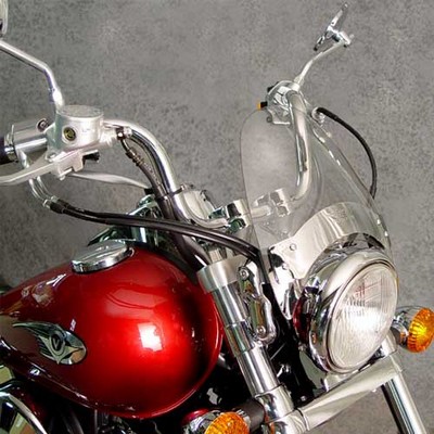 Pantalla transparente para Yamaha V-max 1200 de Na