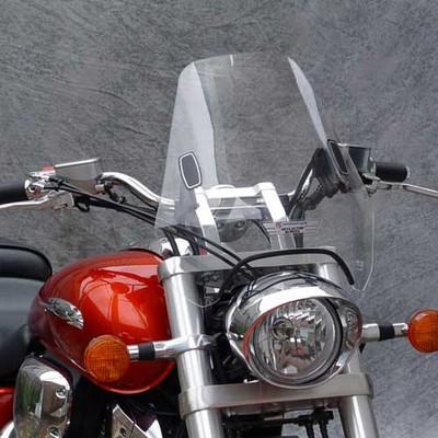 Pantalla transparente o ahumado claro para Yamaha 