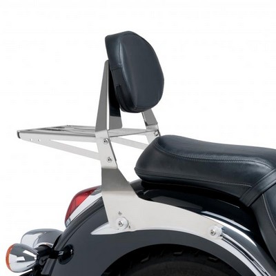 Respaldo Desmontable acero pulido para Suzuki C800 Intruder Respaldo Desmontable acero pulido para Suzuki C800 Intruder