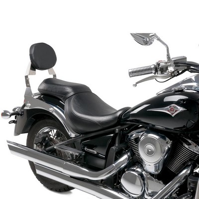 Respaldo Desmontable acero pulido para Kawasaki VN900 Respaldo Desmontable acero pulido para Kawasaki VN900