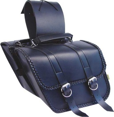 GZM Alforjas universales Braided trenzada en todos sus bordes.
