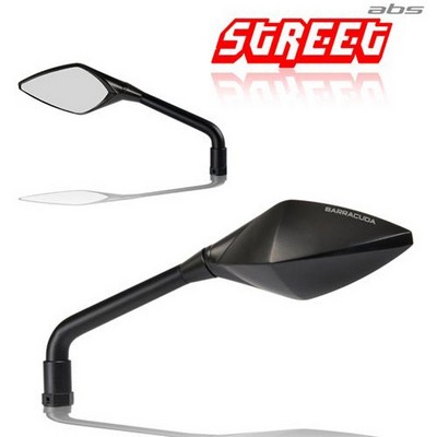 BARRACUDA Espejos Street negro mate (par)