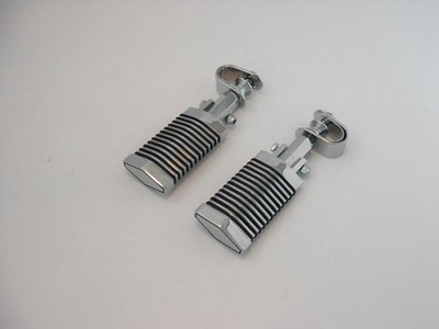 ESTRIBERAS DE AROS PLANAS CON BRIDAS 25/28MM. PAR