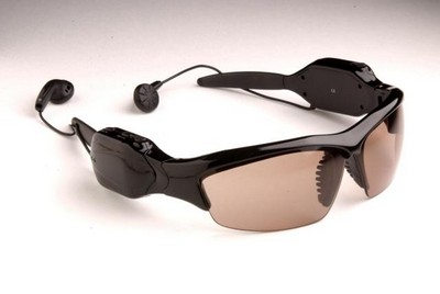 GAFAS SFLY CON MP3 PLAYER, MONTURA NEGRA, 512MB