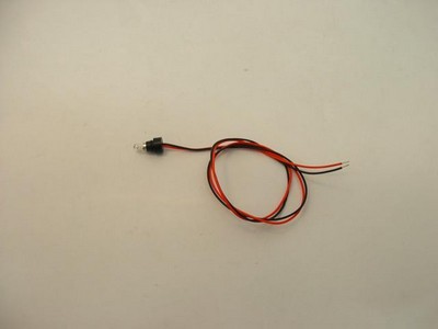 BOMBILLA 12V/1,2W CON GOMA Y CABLES P/RELOJ MMB