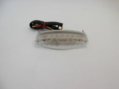PILOTO LED OVAL TRANSPARENTE HOMOLOG 11x3 CMS