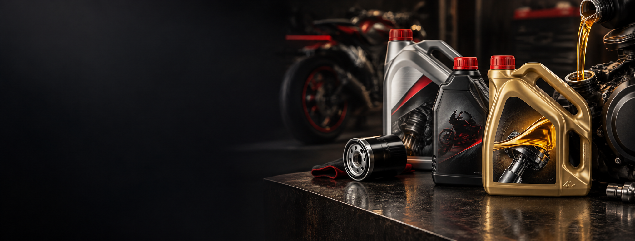 Aceites y lubricantes para moto