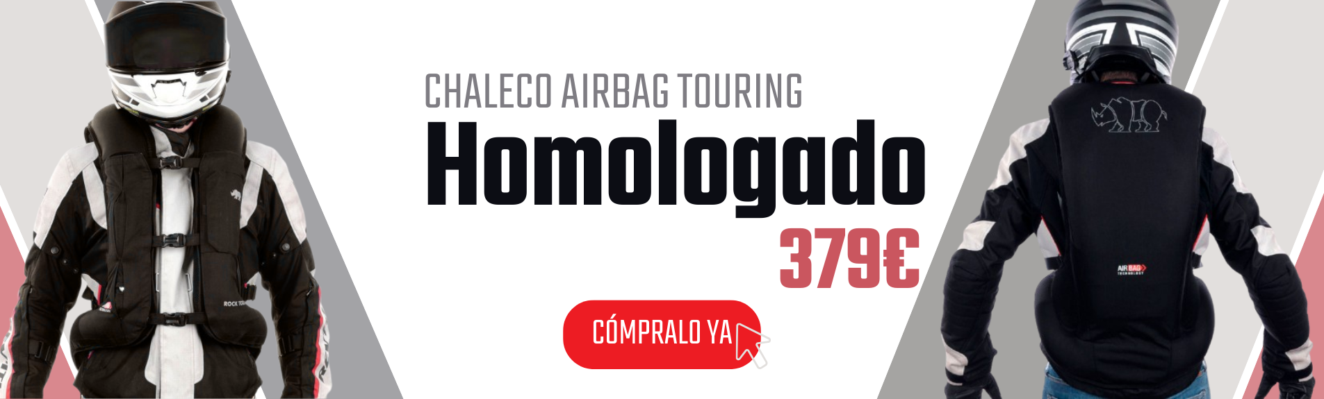 Chaleco Airbag Touring Pro Negro