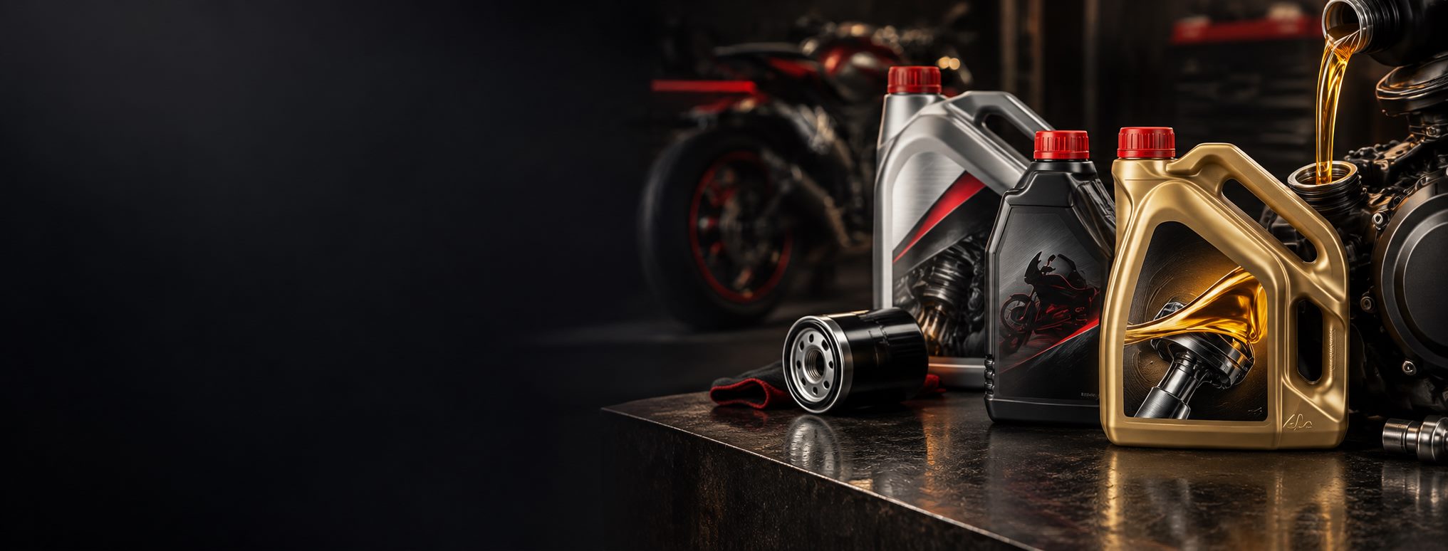 Aceites y lubricantes para moto