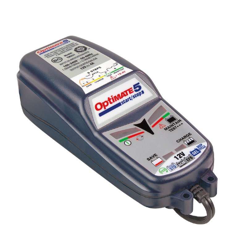 cargador batería moto optimate 5