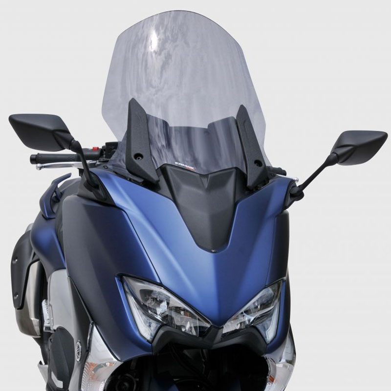 Cupolino Ermax Sport 45cm Per Yamaha T-MAX 530 2012-2016 - Fumé Nero Chiaro Con Kit Viti - Foto 7