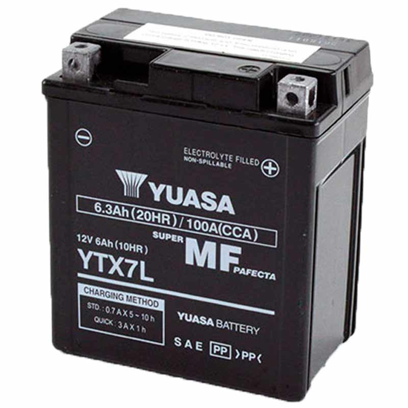 Batería Moto Yuasa YTZ7S 12V-6Ah