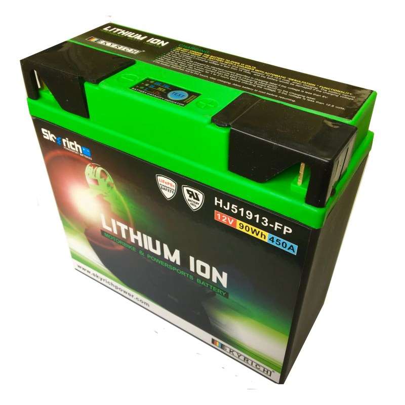 Batería litio moto skyrich hj51913fp Nilmoto