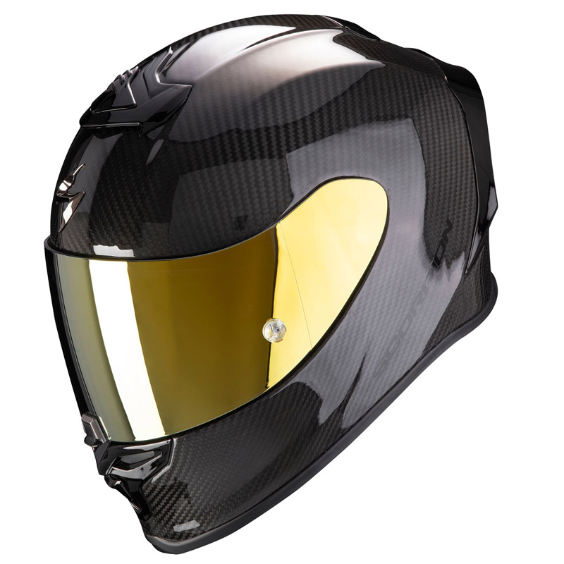 surco Perceptible Plaga Casco moto Scorpion Exo-R1 Carbon Air negro | Nilmoto
