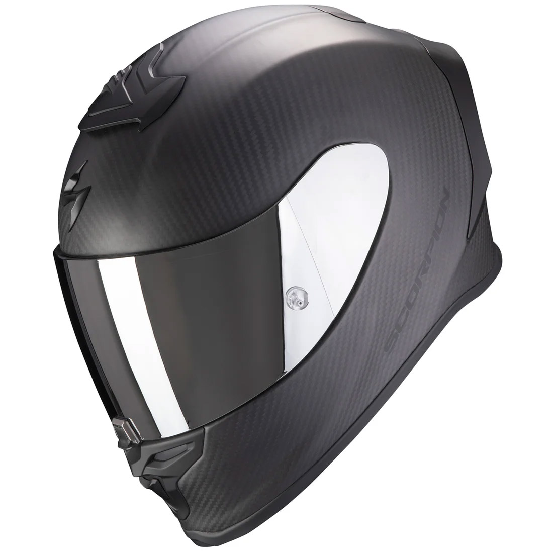 Casco moto Scorpion Exo-R1 Carbon negro mate | Nilmoto