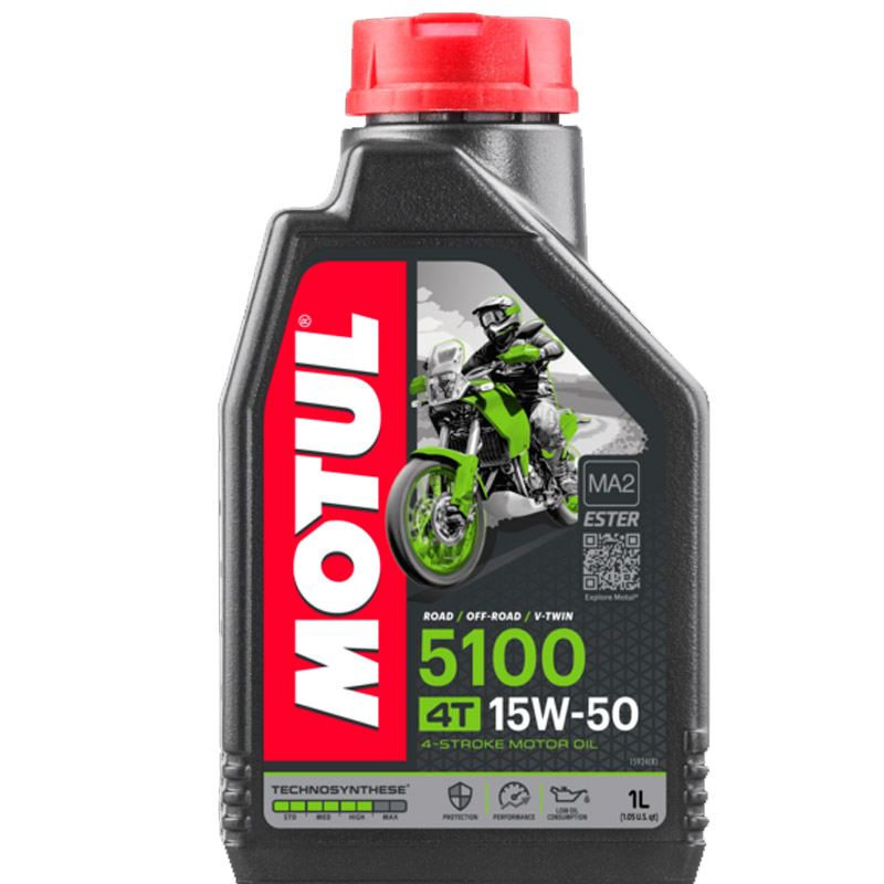 Aceite Motul 5100 15w50 4T 1 litro