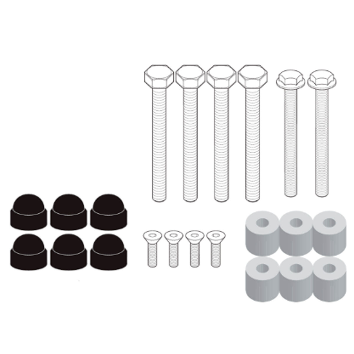 Kit montaje STL1208 Givi Honda CB650R 21+