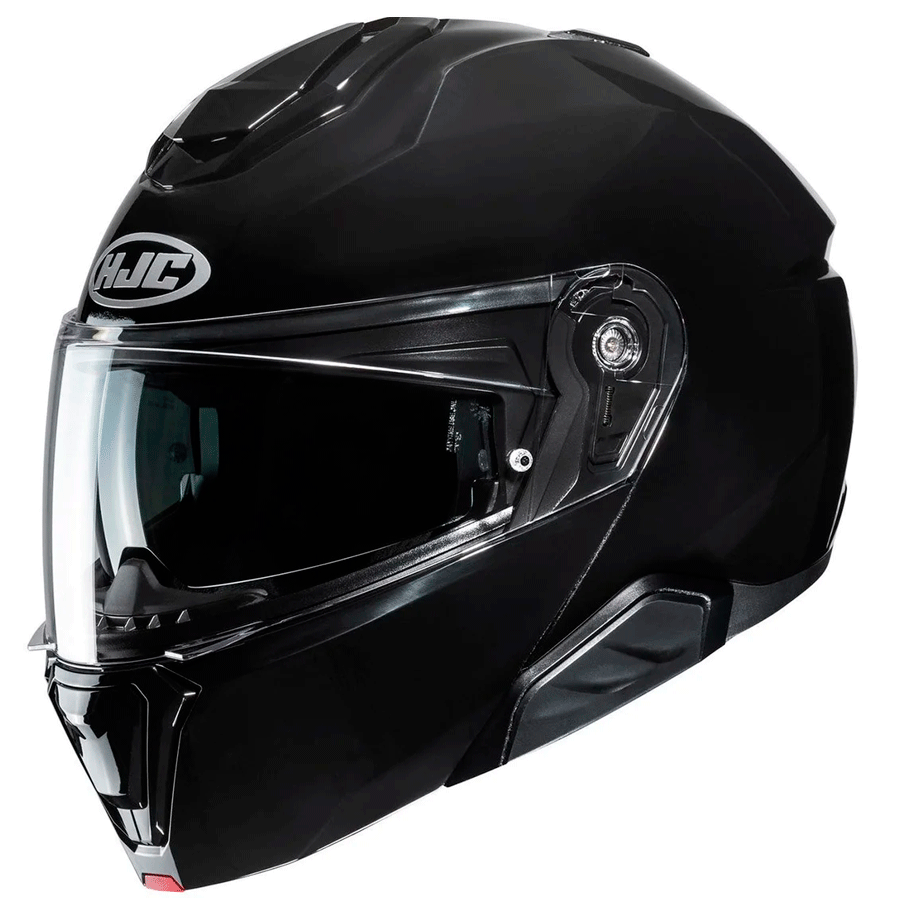 Casque Moto Modulable HJC I91 – Noir Mat Semi-Solid – Neuf Taille Unique