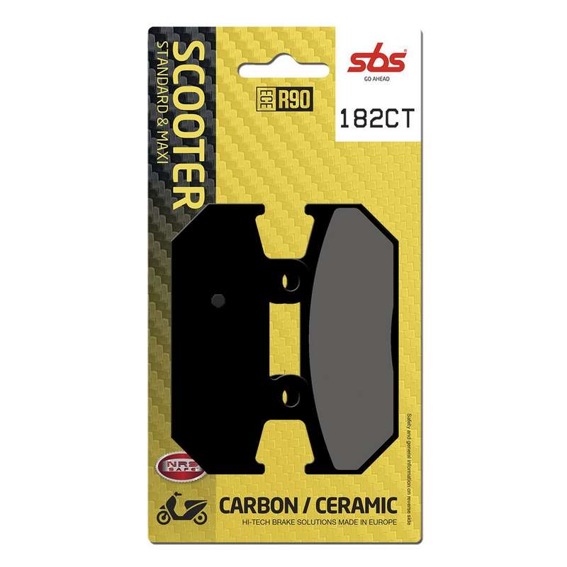 pastillas de freno sbs carbono scooter 182ct