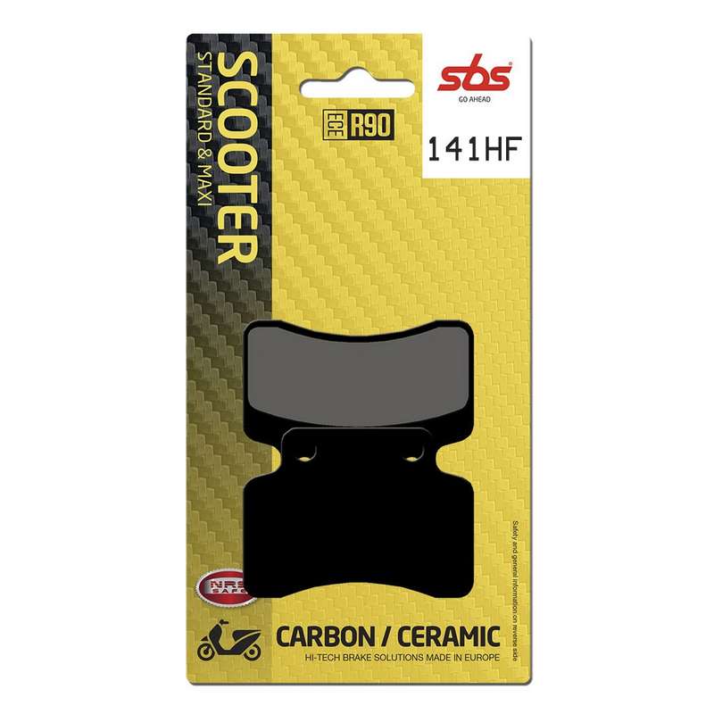 pastillas de freno sbs ceramicas scooter 141hf