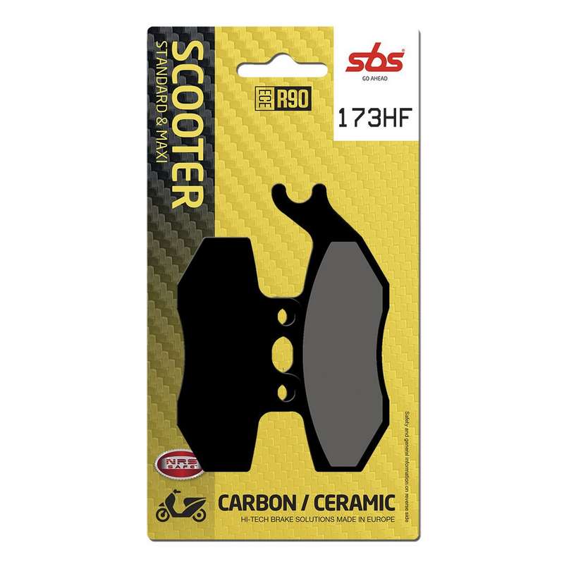 pastillas de freno sbs ceramicas scooter 173hf