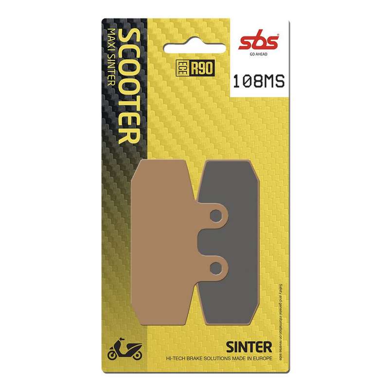 pastillas de freno sbs ceramicas scooter 108hf