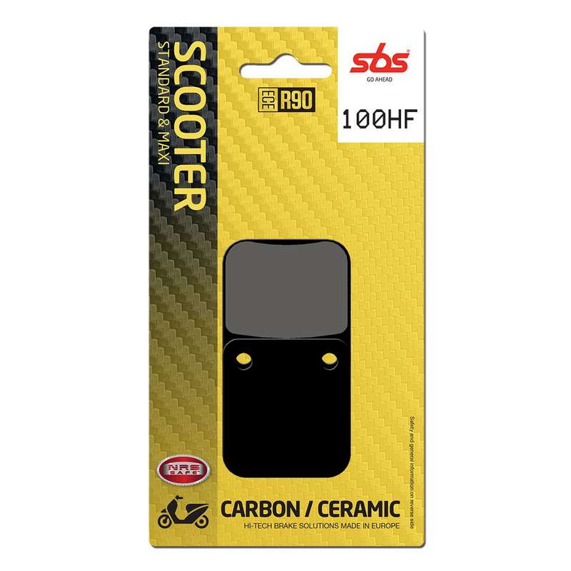 pastillas de freno sbs ceramicas scooter 100hf