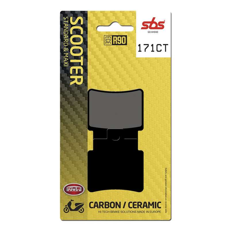 pastillas de freno sbs carbono scooter 171ct
