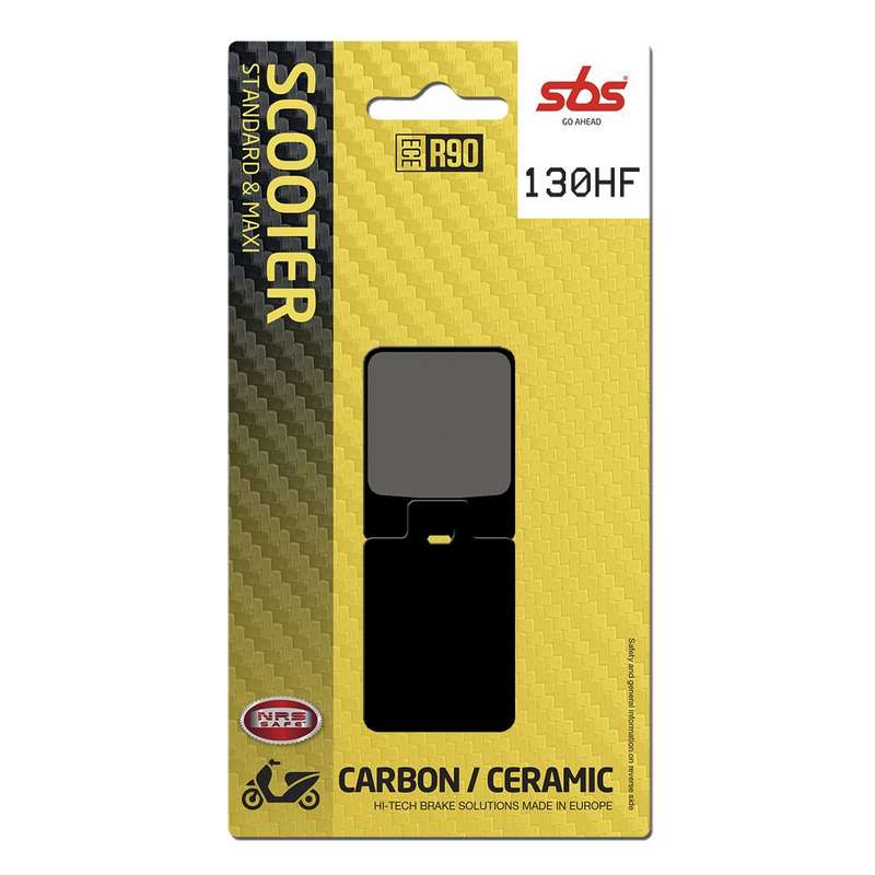 pastillas de freno sbs ceramicas scooter 130hf
